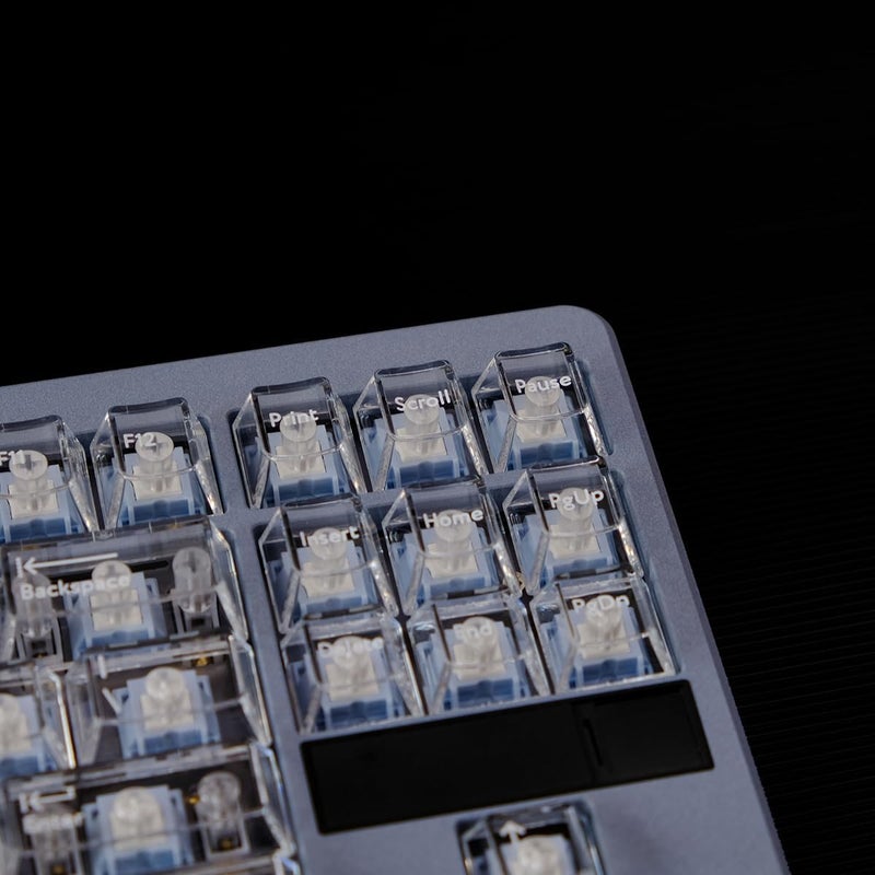 Sumgsn 114 Keys Clear Keycaps PC Cherry Profile White Transparent Keycaps Set Fit for 60% 65% 75% 95% Cherry Mx Switches Mechanical Keyboard - Image 2